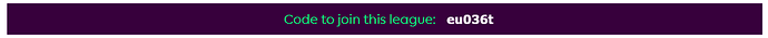 Classic League Code