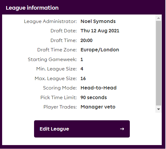 BLM'S PREM DRAFT LEAGUE (FPL) 2022/23 (£25 Money League) - Fantasy Sports -  The Fan Pub